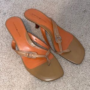 Heeled Flip Flops